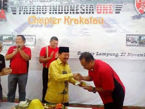 Walikota Herman HN Hadiri Syukuran HUT Pajero One