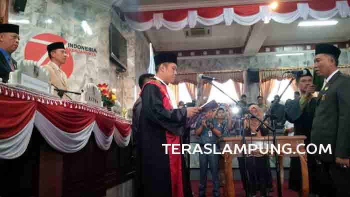 Nurdin Habim Gantikan Amir Yusmeri Sebagai Wakil Ketua I DPRD Lampura