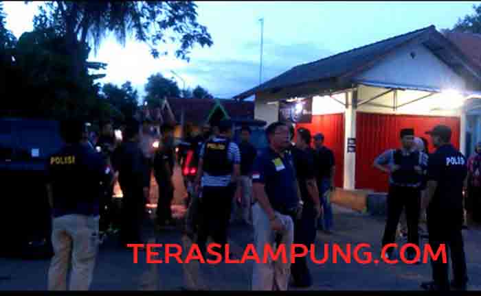 Polda Lampung Gerebek Rumah Terduga Bandar dan Pengedar Narkoba di Desa Kejadian