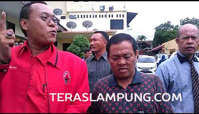 Cawabup Mesuji Adam Ishak Penuhi Panggilan Penyidik Polda Lampung