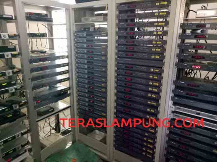 Polda Lampung Gerebek Dua Tempat Usaha Penyiaran Televisi Ilegal