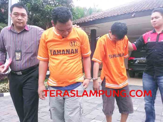 40 Kali Bobol Mesin ATM, Dua Warga Tanggamus Ini Belajar di Medan