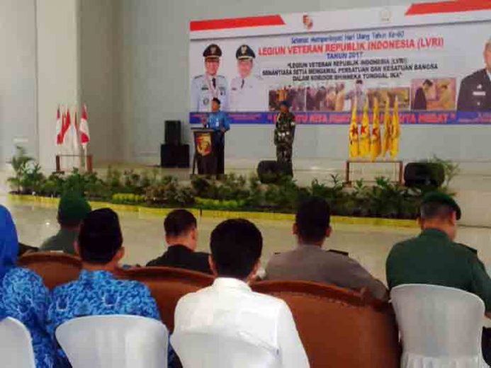 Hadiri HUT LVRI, Bupati Lampura Sampaikan Maaf Terkait Pembangunan