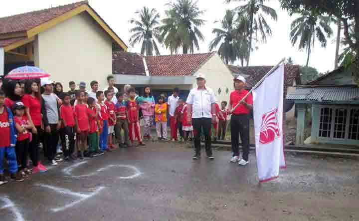Ribuan Warga Lampung Utara Ikuti Jalan Sehat HUT PKPI