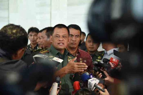 GNR Deklarasikan Gatot Nurmantyo Sebagai Capres 2019
