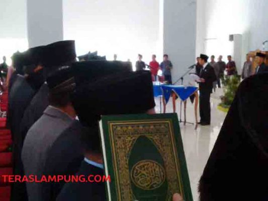 Rolling Besar-besaran, Bupati Lampura Lantik 874 Pejabat Eselon