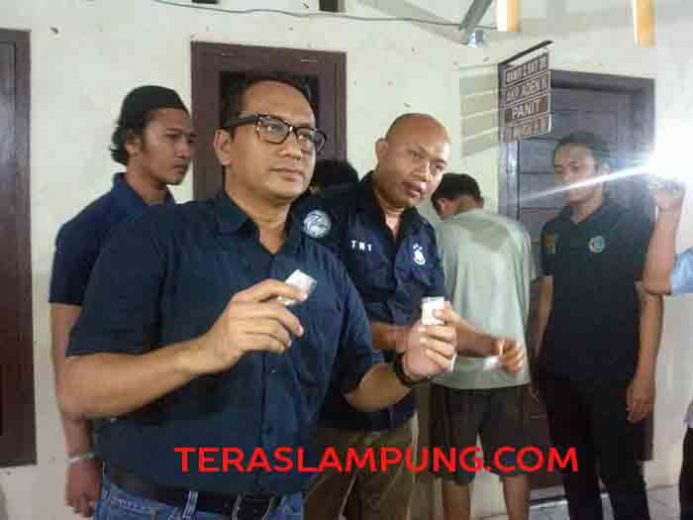 Polisi Tembak Pengedar Sabu-Sabu di Lampung Tengah
