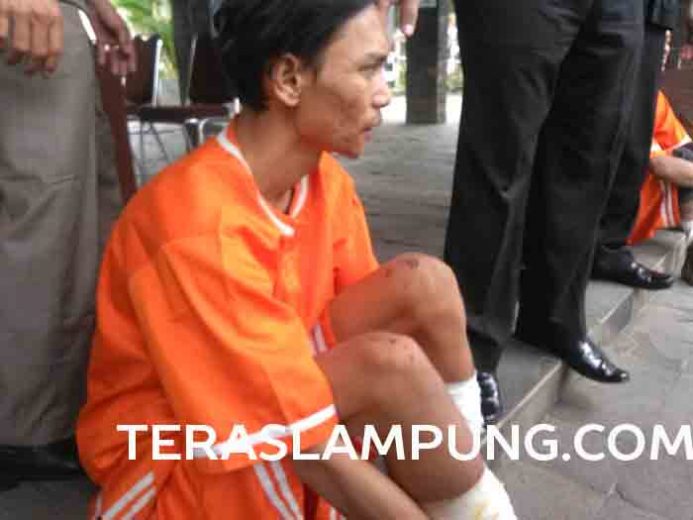 Edarkan Narkoba, Warga Kedaton Ditembak Polisi