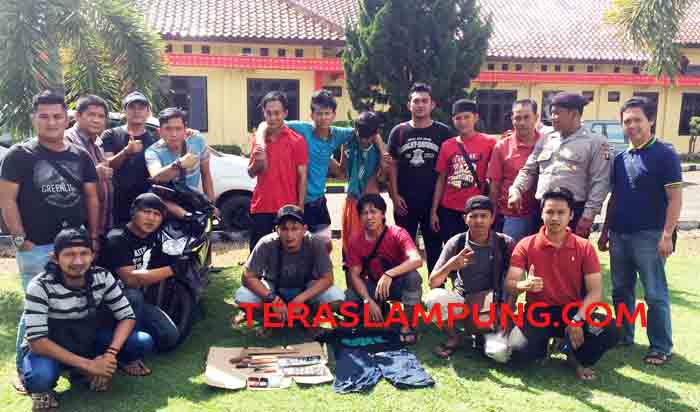 Tekab 308 Polres Lampura Ringkus Pembobol Rumah di Dekat Lapangan Persilu