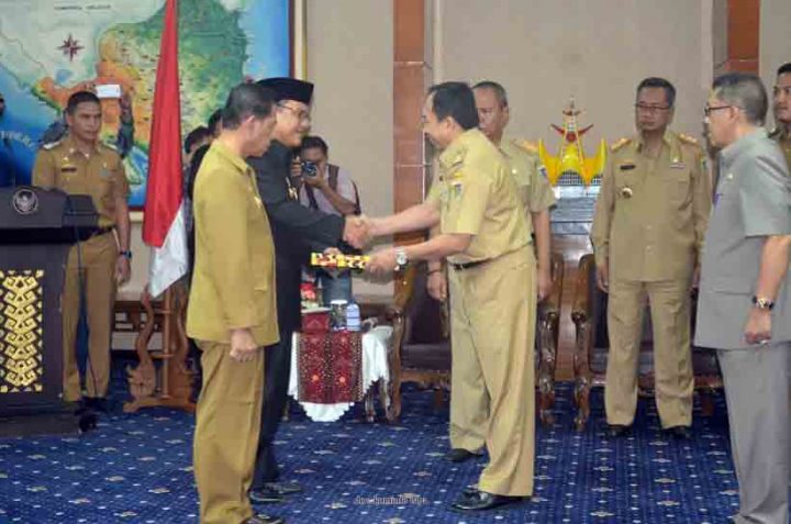 Masa Cuti Berakhir, Hanan Rozak dan Khamami Kembali Jabat Bupati