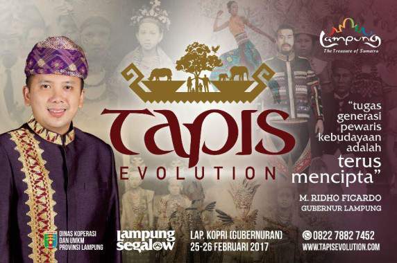 Pemprov Lampung akan Helat “Tapis Evolution”
