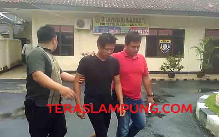 Andika Mantan Vokalis Kangen Band Ditahan di Rutan Polresta Bandarlampung