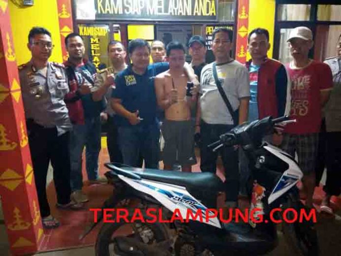 Tersangka Penodong di Sawojajar – Lampung Utara Dibekuk Polisi