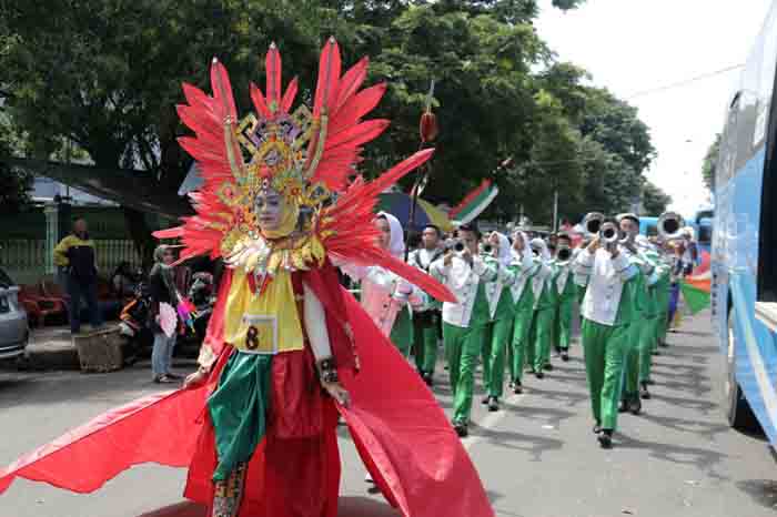 Gubernur Ridho Ficardo Buka Kejurnas Drumband Junior 2017