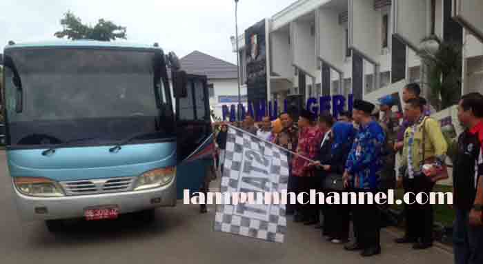 Marching Band Gita Praja Ratula Lampura Siap Ikuti Kerjurnas di Bandarlampung
