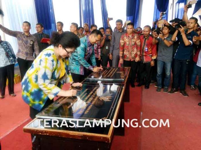 Menteri Kesehatan Nila F Moeloek Resmikan Fasilitas Kesehatan RSU Abdoel Moeloek