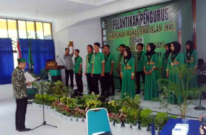 Pengurus HMI dan KOHATI Kotabumi Dilantik