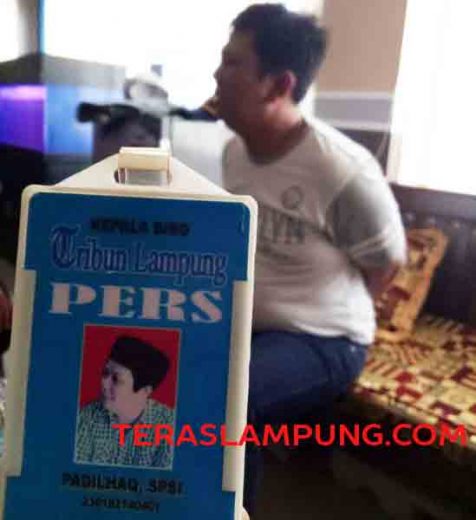 Peras Kepala Lapas Narkotika Bandarlampung, Wartawan Gadungan Ditangkap Polisi