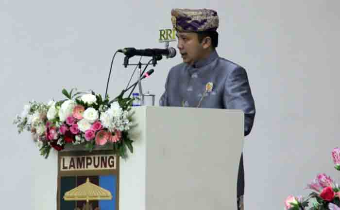 Lampung 53 Tahun, Gubernur Ridho Ficardo: PR yang Harus Diselesaikan Masih Banyak