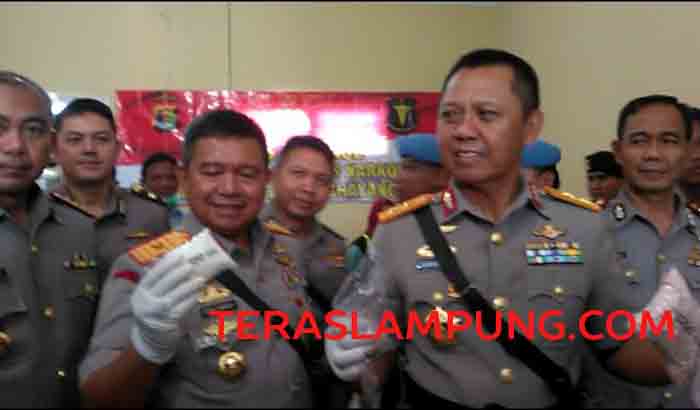 Kapolda Irjen Sudjarno: Bandar dan Pengedar Narkoba Jangan Coba-Coba Main Narkoba di Lampung