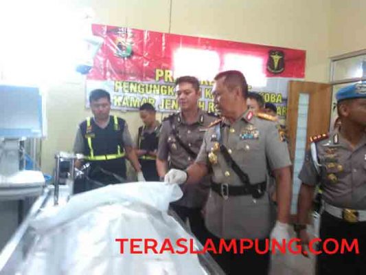 Lagi, Polda Lampung Tembak Mati Bandar Besar Narkoba