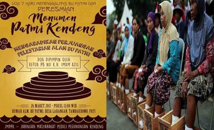 Jaringan Masyarakat Peduli Pegunungan Kendeng  Dukung Jokowi Tegakkan Keadilan Lingkungan
