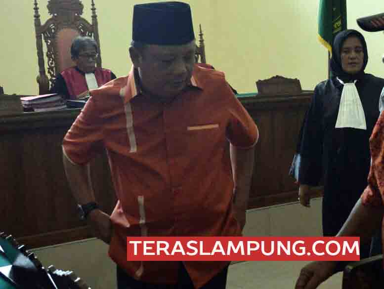 Kasus Narkoba, Sekda Tanggamus Hanya Divonis Satu Bulan Penjara
