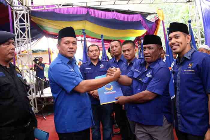Mustafa Lantik Pengurus DPD Partai NasDem Tulangbawang Barat