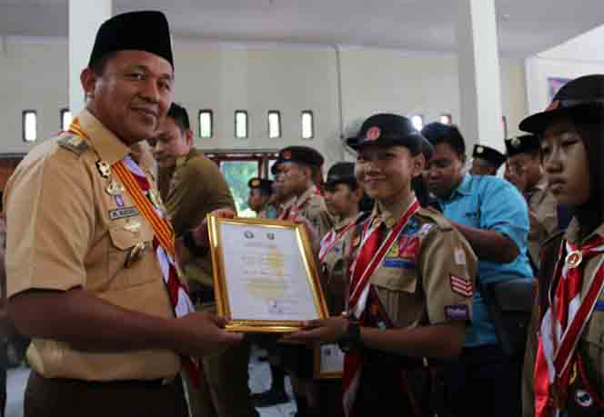 Bupati Mustafa: Pramuka Harus Berperan di Tengah Masyarakat