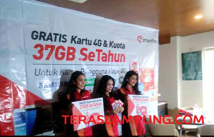 Smartfren Luncurkan Kartu Perdana 4G GSM+ di Lampung
