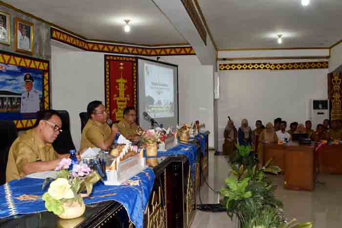 Rakor Bulanan, Wabup Sri Widodo Kritik Pejabat Lampung Utara yang tidak Disiplin