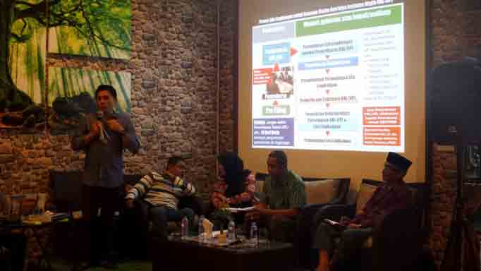 Warga Harjamukti Depok Tuntut Proyek Transmart Dihentikan