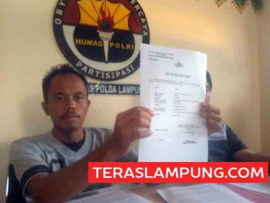 Dituduh Menipu dan Palsukan Dokumen, Mantan Calon Wakil Bupati Lampung Tengah Dilaporkan ke Polda