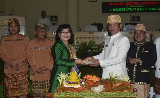 HUT ke-20, Gubernur Lampung Harapkan Kabupaten Tulang Bawang Jadi Daerah Unggul