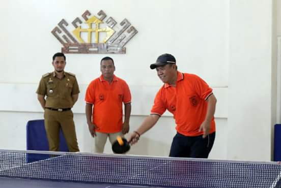 HUT ke-53 Lampung, Pemprov Gelar Turnamen Futsal dan Tenis Meja