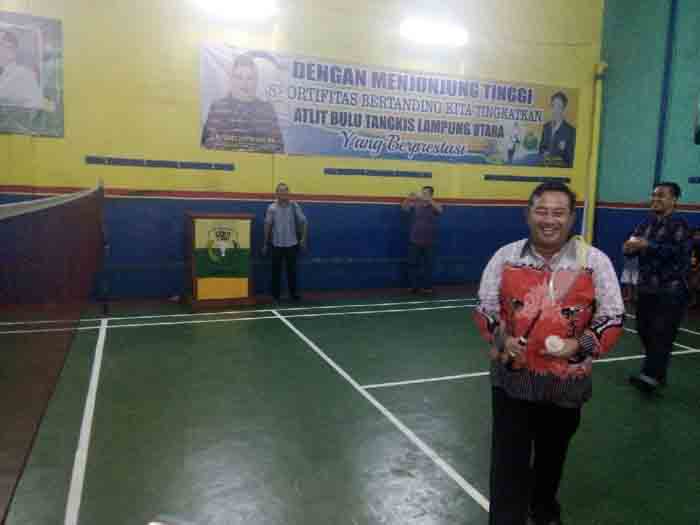 Dibuka Wabup Sri Widodo, Turnamen PBSI Lampung Utara Diikuti 26 Klub