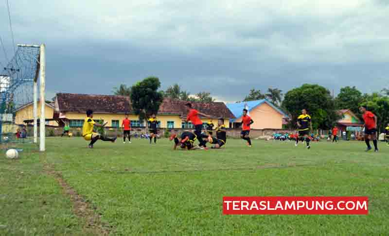 Lampung Sakti FC Menang 9-1 atas Itera FC
