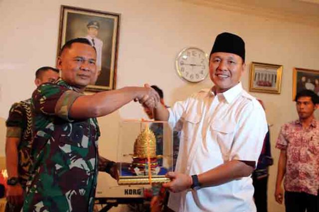 Pangdam Sriwijaya Apresiasi Program Ronda Bupati Mustafa