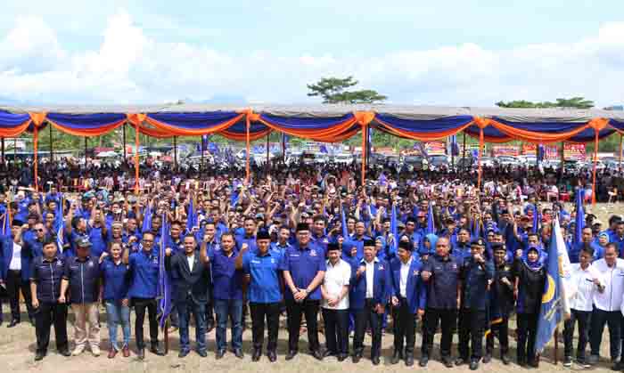 Mustafa Lantik Pengurus DPD Partai NasDem Kota Bandarlampung