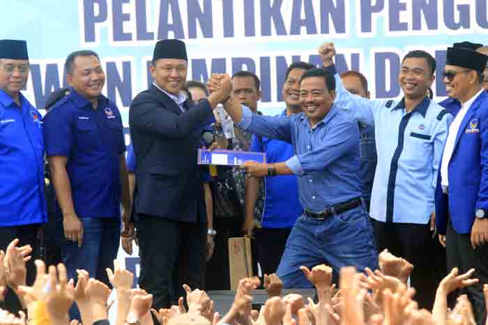 Walikota Metro dan Pentolan Partai Demokrat Lampung Dukung Mustafa Jadi Gubernur Lampung