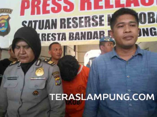 Edarkan Sabu-Sabu, Warga Jl Yos Sudarso Bandarlampung Dibekuk Polisi