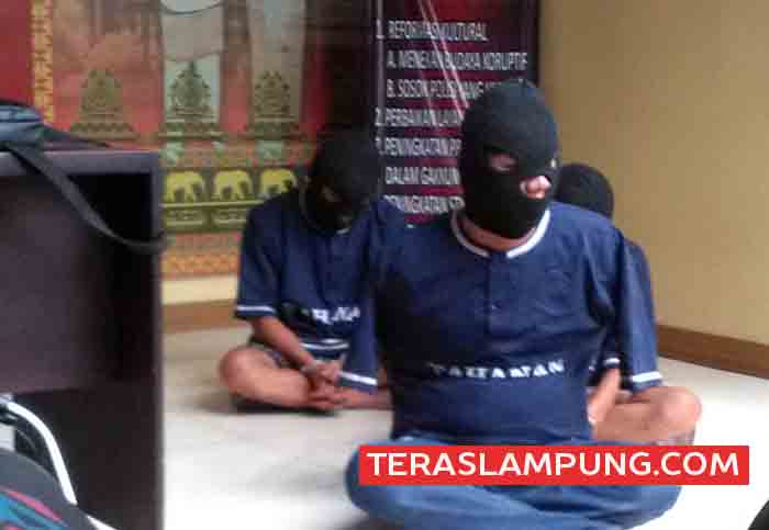 Modus Pecahkan Kaca Mobil dan Gembosi Ban, Komplotan Pencuri Ini Sudah Sering Beraksi di Lampung