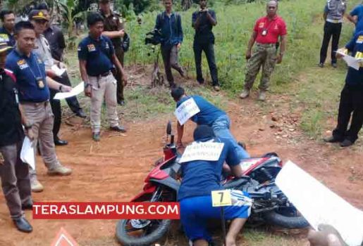 Rekonstruksi, Ini Peristiwa yang Terjadi di Balik Penemuan Mayat di Desa Kamplas Lampung Utara