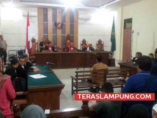 Majelis Hakim: Semua Anggota DPRD Tanggamus Penerima Uang Gratifikasi Harus Dipidana
