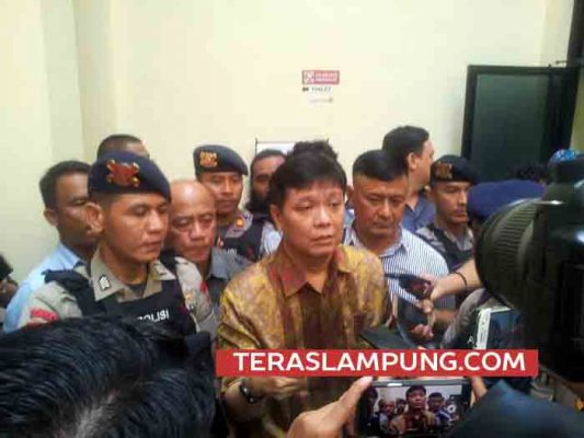 Kasus Gratifikasi, Mantan Bupati Tanggamus Nilai Hukuman Penjara Dua Tahun Sudah Adil