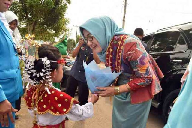 Bunda Paud Lampung Utara Ajak Para Orang Tua Bimbing Anak Sebaik Mungkin