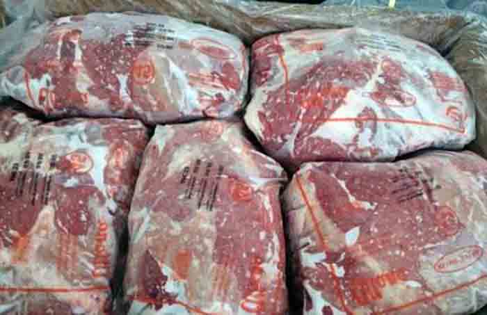 Penyelundupan Tujuh Ton Daging Kerbau Beku Asal India Digagalkan di Pelabuhan Bakauheni