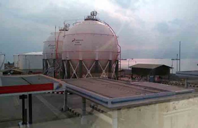 Warga Panjang Keluhkan Pencemaram Gas LPG Milik Pertamina