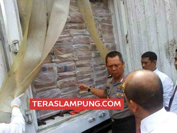 Lima Ton Ikan Berformalin Asal China Ini Rencananya akan Diedarkan di Lampung Utara
