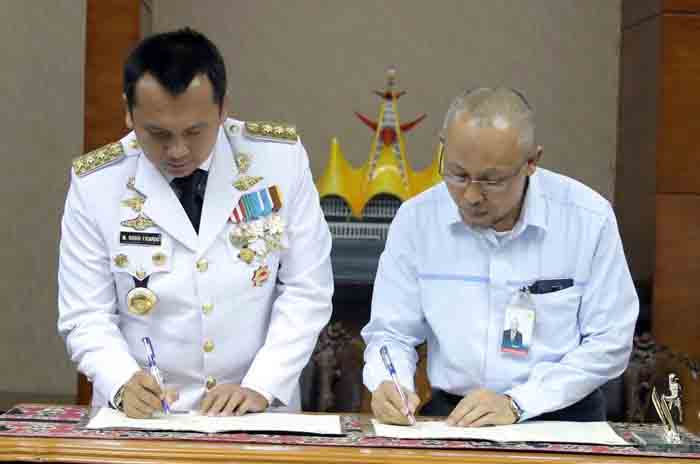 Pemprov Lampung dan PT PLN Kerja Sama Penyaluran Listrik Desa